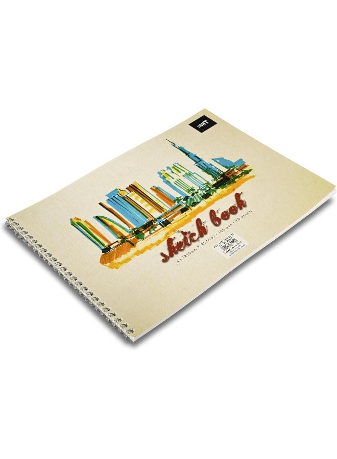 لايت مجموعة دفاتر رسم مقاس A4، من 12 قطعة - Image 1
