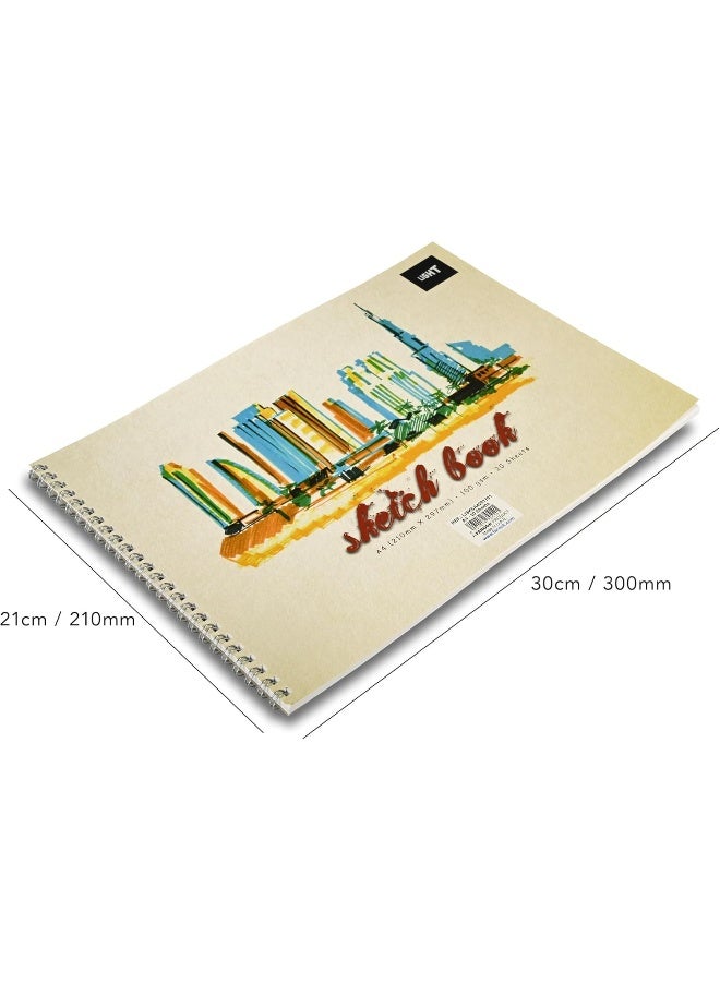 لايت مجموعة دفاتر رسم مقاس A4، من 12 قطعة - Image 5