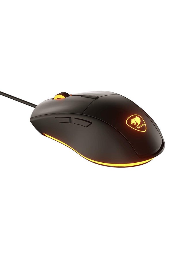 Cougar - Cougar Minos XC 4000 DPI Optical Sensor Gaming Mouse with LED Backlight Black - Image 1