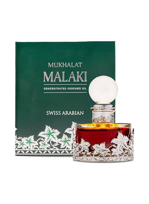 Mukhalat Malaki Perfume Oil, 25ml, Premium Quality Perfume, Unisex Fragrance, Floral, Woody, Spicy, Amber, Luxurious Blend Perfume for Women and Men 25ml