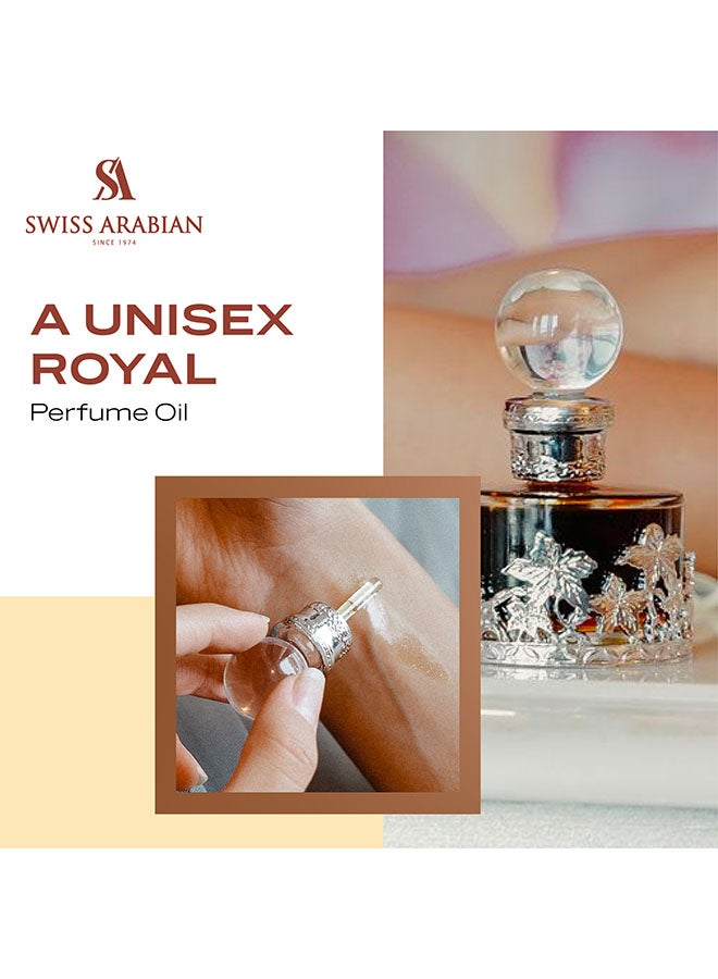 SWISS ARABIAN Mukhalat Malaki Perfume Oil, 25ml, Premium Quality Perfume, Unisex Fragrance, Floral, Woody, Spicy, Amber, Luxurious Blend Perfume for Women and Men 25ml - Image 3