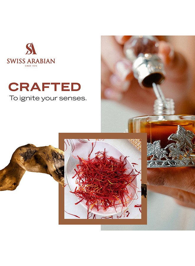 SWISS ARABIAN Mukhalat Malaki Perfume Oil, 25ml, Premium Quality Perfume, Unisex Fragrance, Floral, Woody, Spicy, Amber, Luxurious Blend Perfume for Women and Men 25ml - Image 5