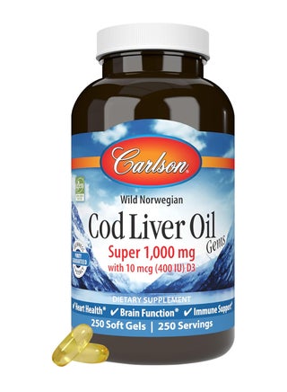 Wild Norwegian Cod Liver Oil Gems, Super 1000 Mg, 250 Soft Gels - pnsku/N31008875A/45/_/1727330297/e0c3c92b-2e57-4799-a785-2911bad9c3f0
