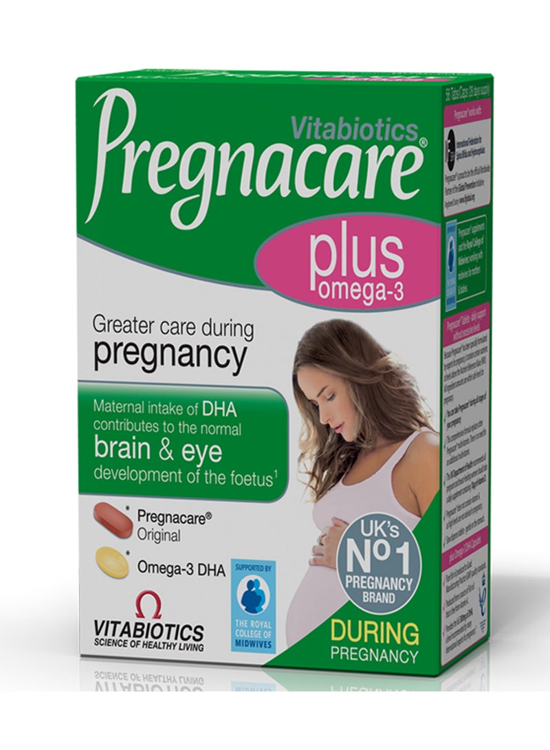 Vitabiotics Pregnacare Plus Omega3 56 Tablets Packaging May Vary  - Image 4