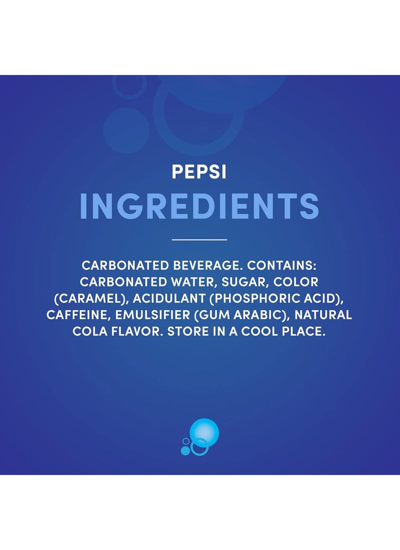 Pepsi Extra Fizz Carbonated Soft Drink 295ml Pack of 8 - Image 4