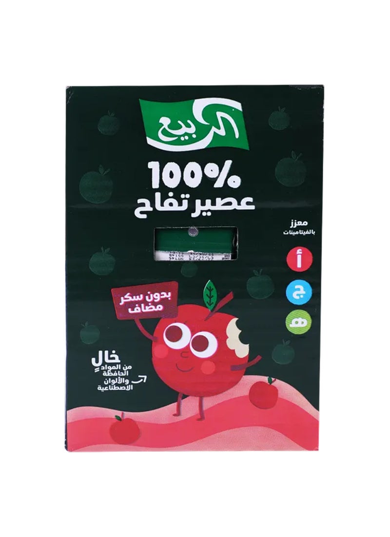Al Rabie Premium Apple Juice 120ml Pack of 18 - Image 2