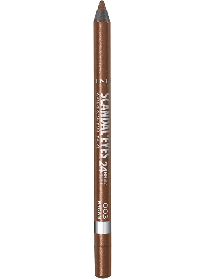 RIMMEL LONDON Scandaleyes Waterproof Eyeliner Brown 003