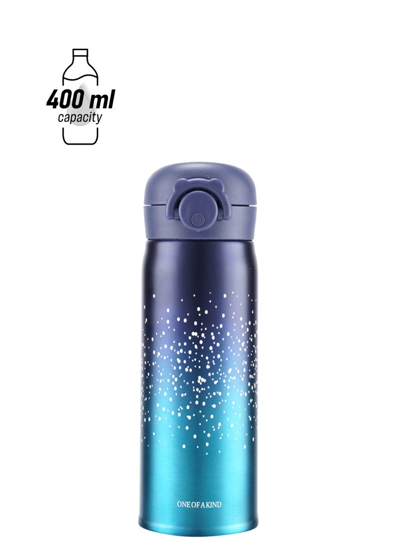 Generic - Vacuum Flask Thermal Water Bottle Blue - Image 1