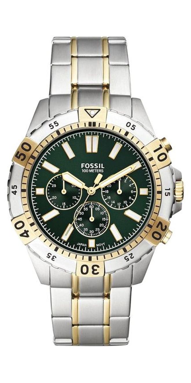 FOSSIL Men's Garrett Chronograph Watch FS5622 - 44 mm - Silver - Image 1