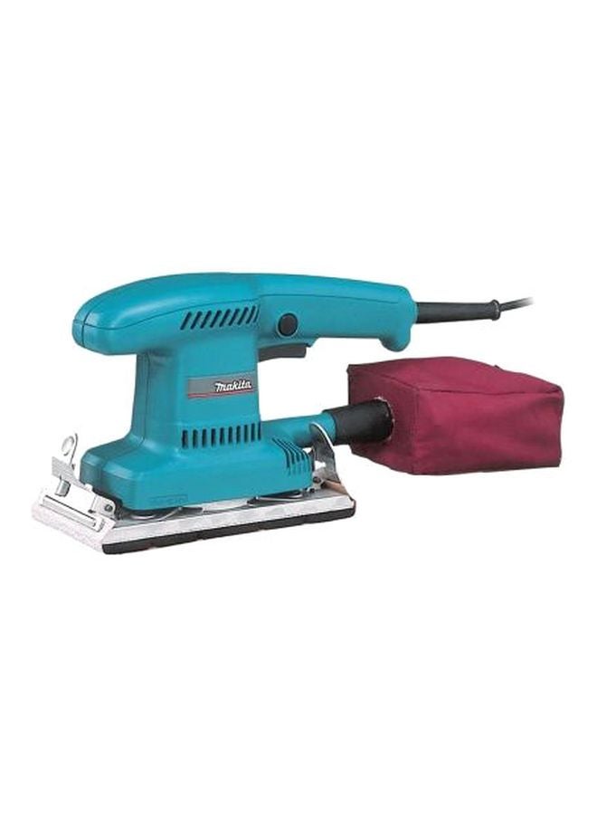 Makita - Machine For Sanding, Size 93mm x 185mm, 180W, 10000opm, 1.4kg Blue/Black/Silver - Image 1