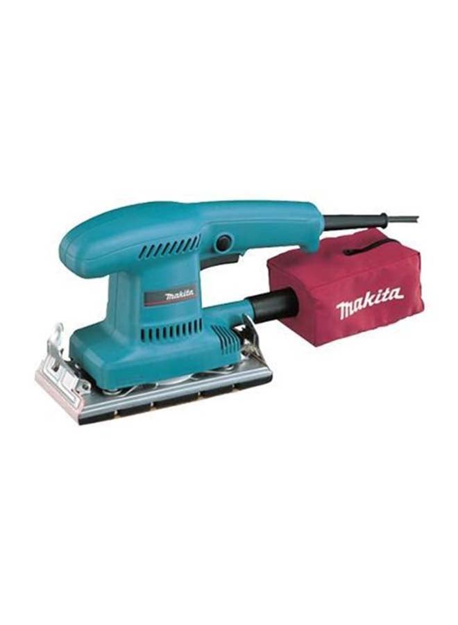 Makita - Machine For Sanding, Size 93mm x 185mm, 180W, 10000opm, 1.4kg Blue/Black/Silver - Image 1