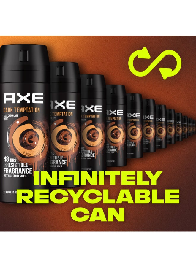 Axe - Dark Temptation Body Spray Deodorant, 150ml - Image 1
