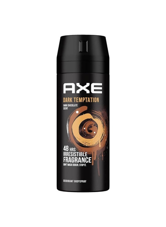 Axe - Dark Temptation Body Spray Deodorant, 150ml - Image 1