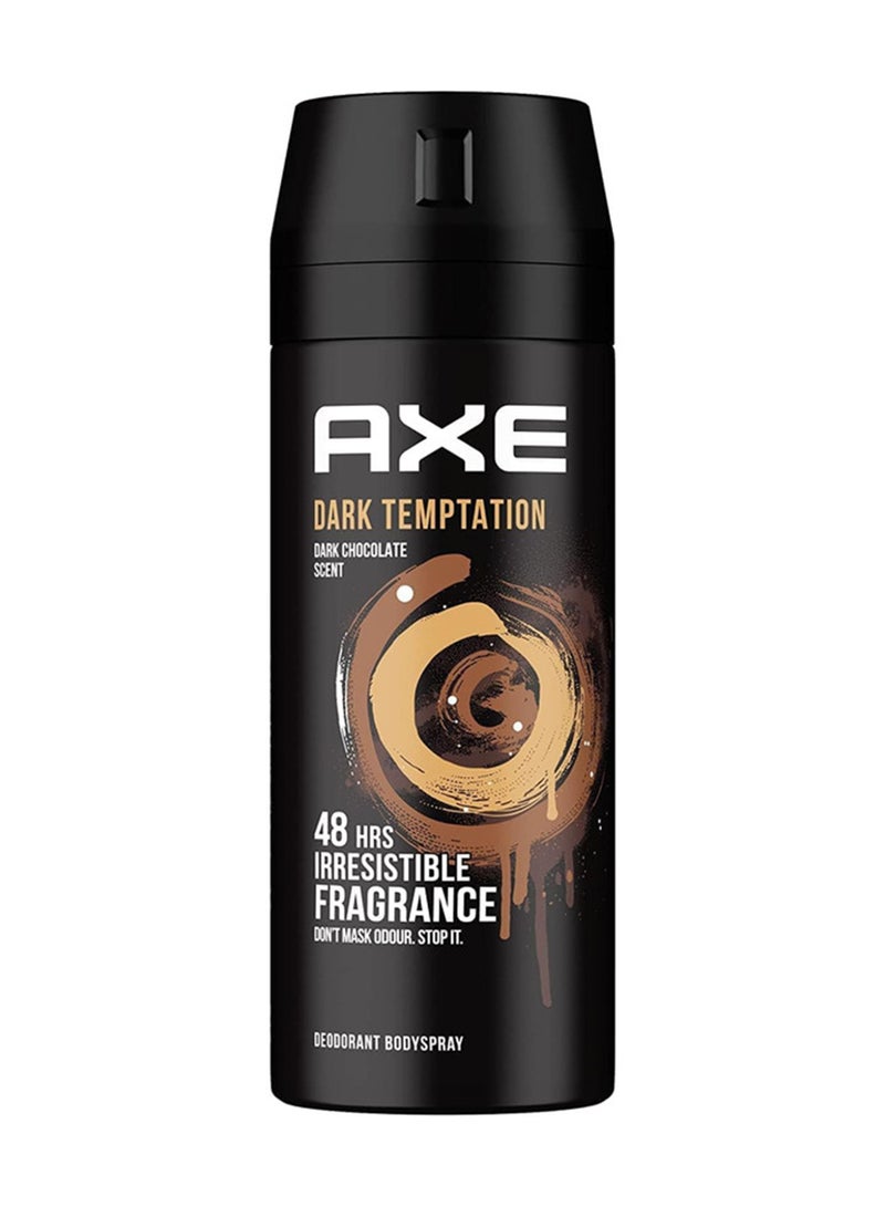 Axe Dark Temptation Body Spray Deodorant, 150ml - Image 1
