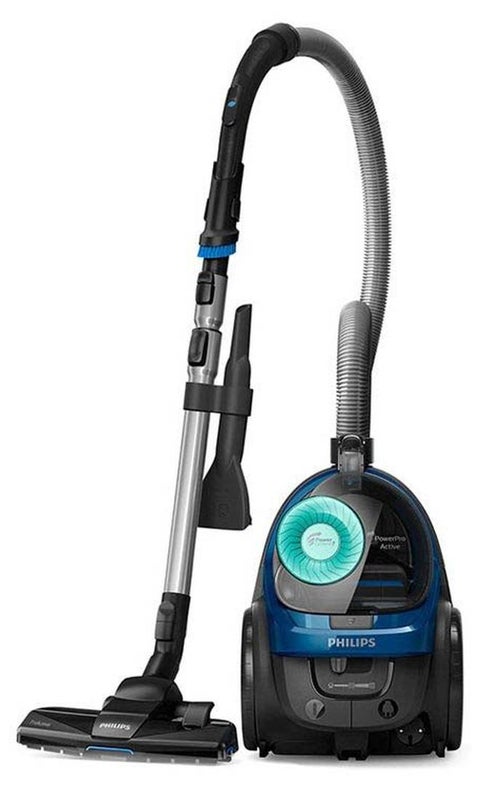 5000 Series Bagless Vacuum Cleaner, PowerCyclone 7, Allergy H13 Filter, TriActive Nozzle 1.5 L 2000 W FC9570/62 Multicolor