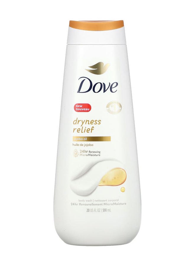 دوف صابون سائل للاستحمام دراي أويل مويستشر مكون من عبوتين 650ملليلتر - Image 1