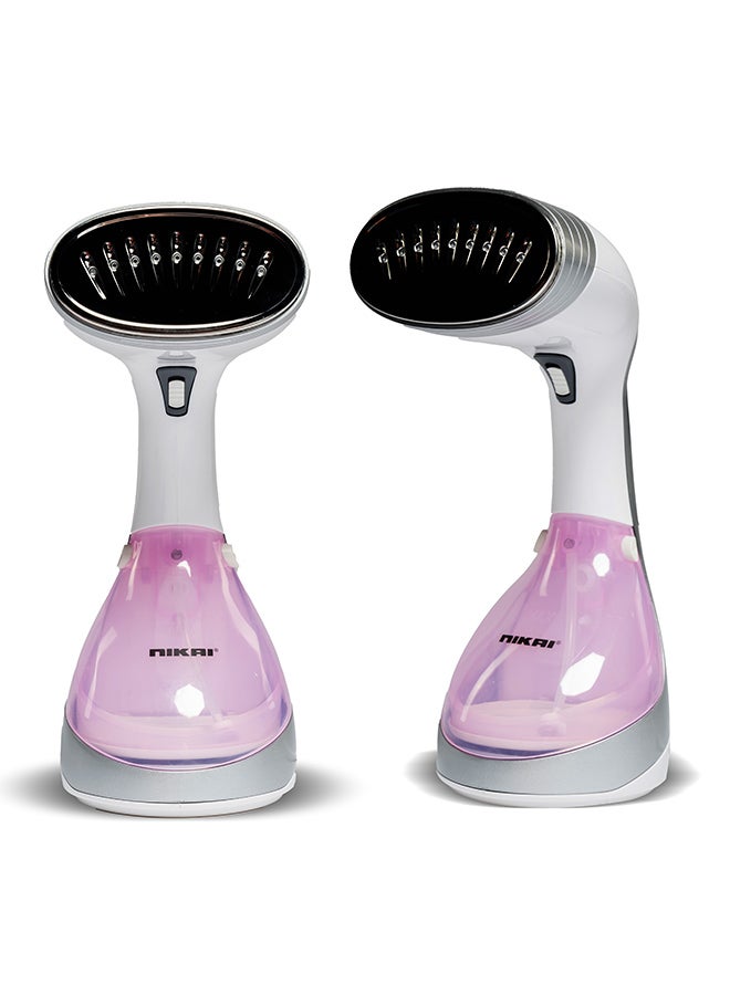 NIKAI Handheld Garment Steamer, 330 ml Removable Water Tank, Stainless Steel Panel, Overheat Protection 330 ml 1000 W NGS88H Multicolour  - Image 2