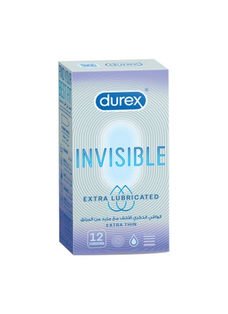 Invisible Extra Thin Lubricated Condoms 12 Pieces - pnsku/N31324515A/45/_/1749383017/37e0f1d8-05ea-4ce6-8ce7-e526fd130192
