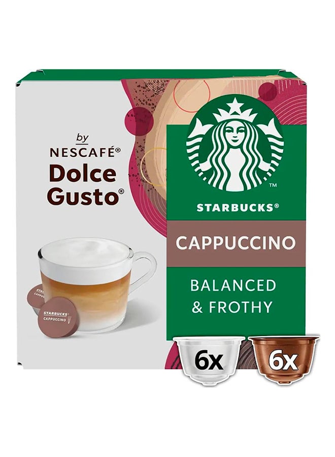Starbucks - Dolce Gusto 12 Pods Cappuccino 120grams - Image 1
