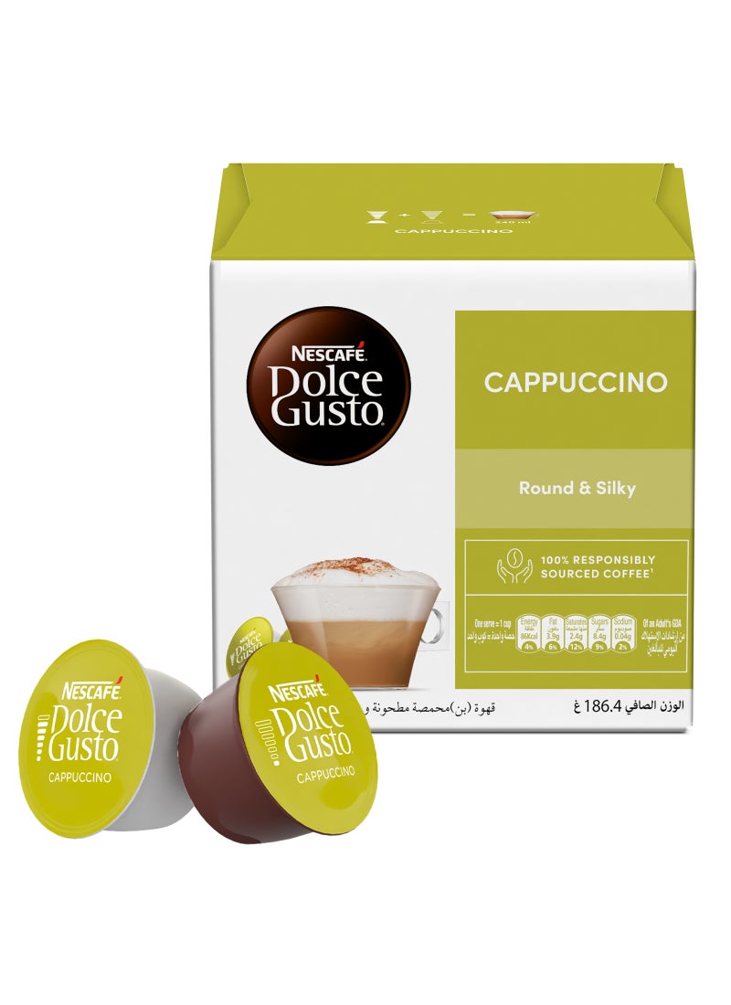Starbucks Dolce Gusto Cappuccino 16 Capsules 186.4grams - Image 4