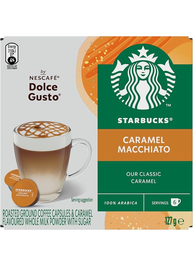 نسكافيه كبسولات قهوة بنكهة الكراميل (كراميل ماكياتو) 127.8جرام - Image 3