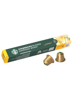 Starbucks Nespresso  Blonde Espresso Roast 10 Capsules 53grams  - Image 3