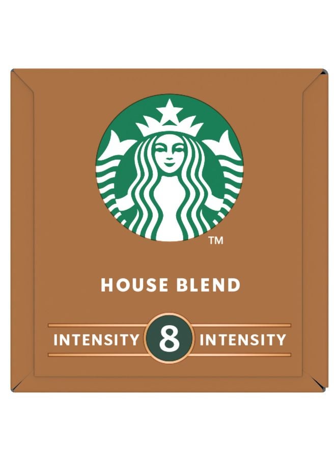 Starbucks - Nespresso House Blend Lungo, 10 Capsules 57grams - Image 1