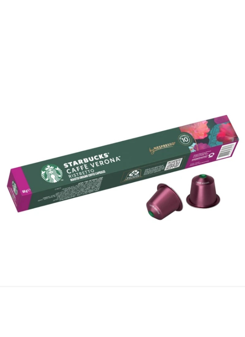Starbucks 10 Caffe Verona Capsule 55grams - Image 1