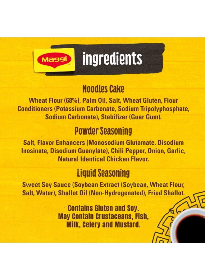 Maggi Mi Goreng Fried Noodles Pack Of 5 72grams - Image 3