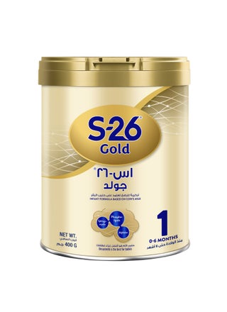 ويث نيوترشن برو جولد المرحلة 1، للأعمار 0-6 أشهر، تركيبة ممتازة للرضع 400جرام - view 2