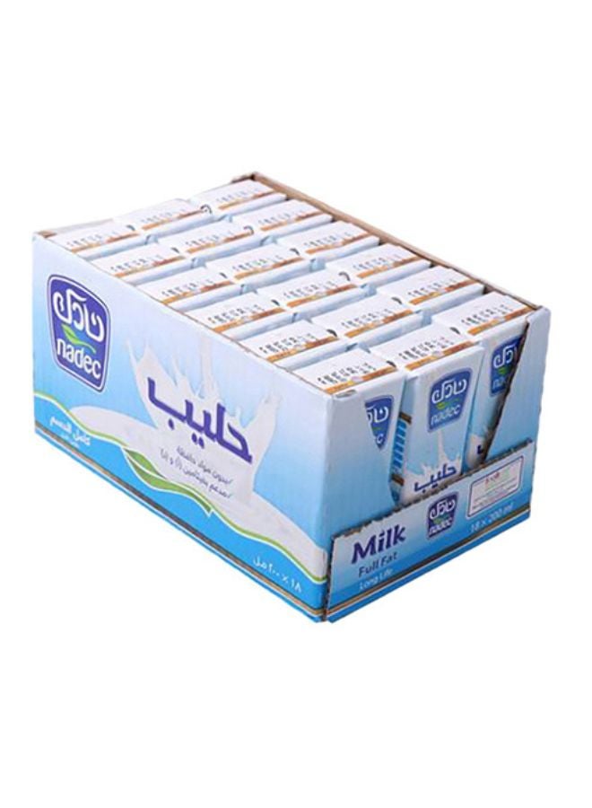 Full Fat UHT Milk 200ml Pack of 18