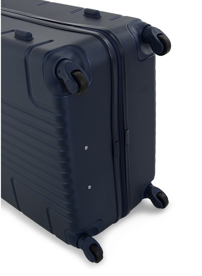 SENATOR Hard Case Travel Bag Extra Large Checked Luggage Trolley ABS Lightweight Suitcase with 4 Spinner Wheels A1012 Blue - Image 5