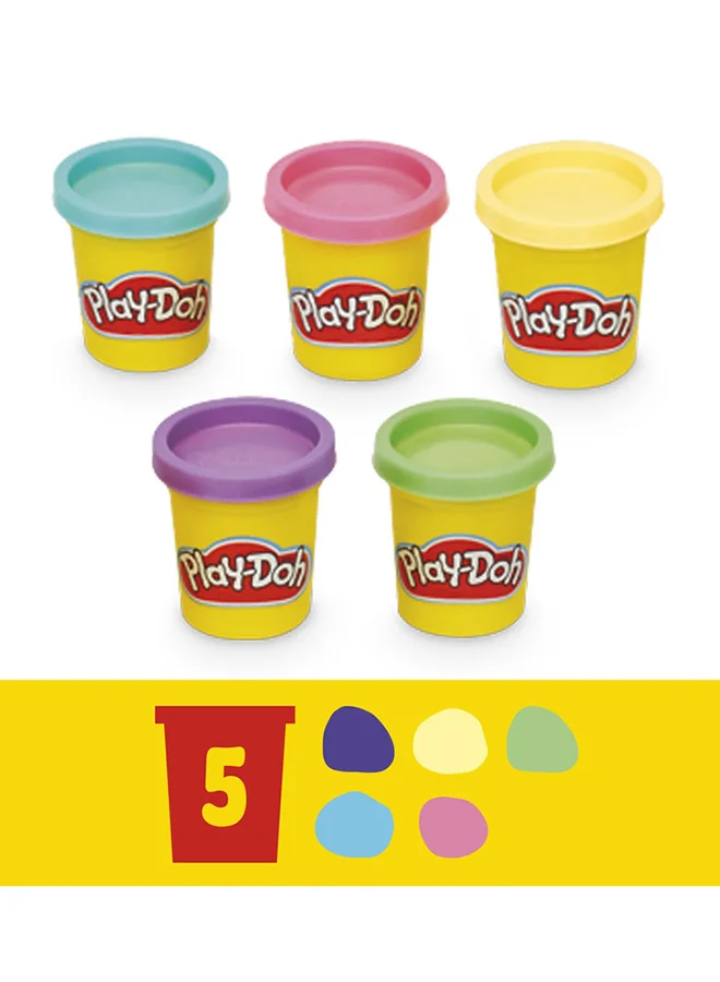 Hasbro - duplicate brand Kitchen Cookie Creations Play Food Set - Make & Decorate Colorful Pretend Cookies with Rolling Pin, Cutters, Icing Extruder & Molds With 5 Non-Toxic Play-Doh Colors, For Kids Age 3+ Packaging May Vary