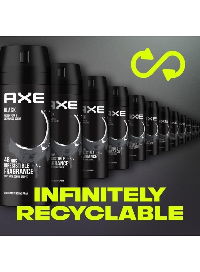 Deodorant Body Spray Black, 150ml - pnsku/N31470600A/45/_/1732554677/92650568-fd63-4dd1-af68-fc68d1b31266