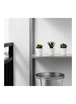 3-Piece Artificial Plant With Pot Green/White 10.3cmX12.4 cm - pnsku/N31489358A/45/_/1703080451/c45e4143-9244-460e-8254-14548a990a21