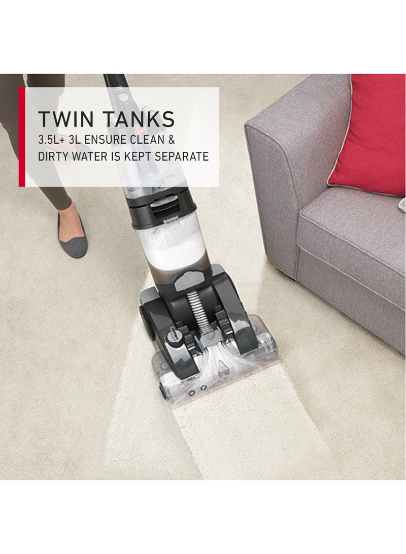 HOOVER Platinum Power Max Carpet Washer, Deep Cleaning 3.5 L 1200 W CWKTH012 Multicolour - Image 3