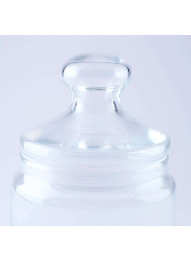 Luminarc POT CLUB PLAIN JAR 1L W/LID-CLEAR Transparent - Image 2