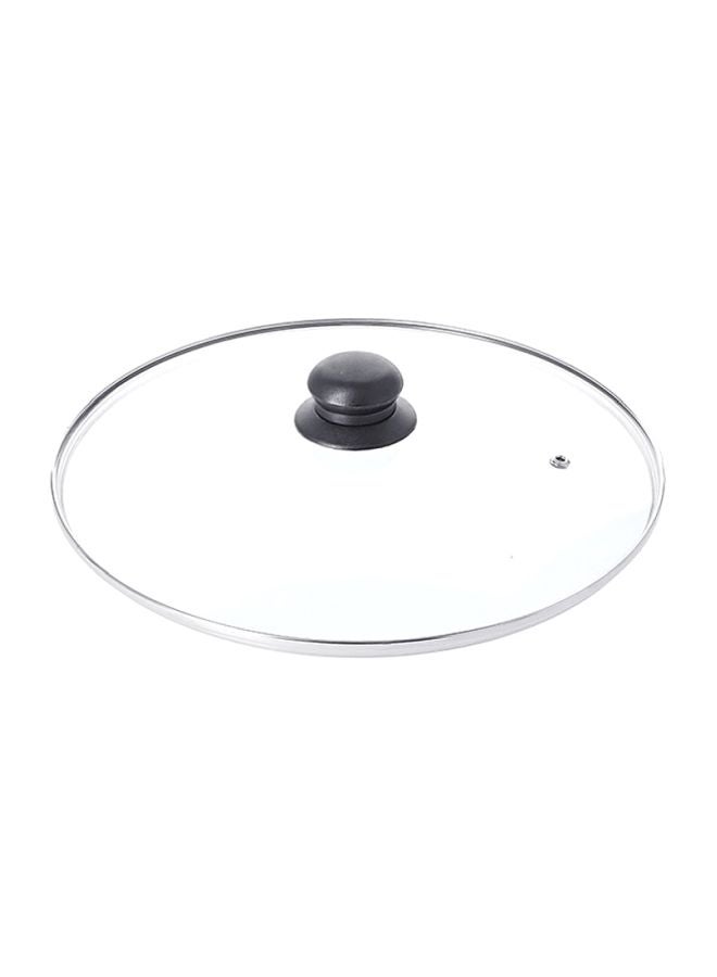 ديلكاسا كسرولة من الألومنيوم مانعة للالتصاق رمادي/ شفاف/ أسود 28سم - Image 5