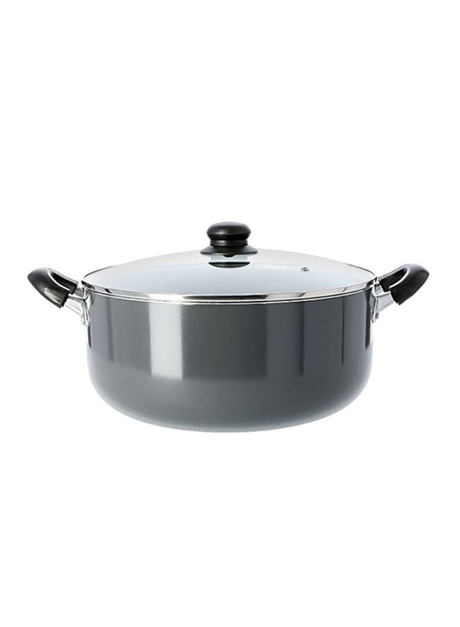 DELCASA Non-Stick Aluminum Casserole Grey 32cm  - Image 1