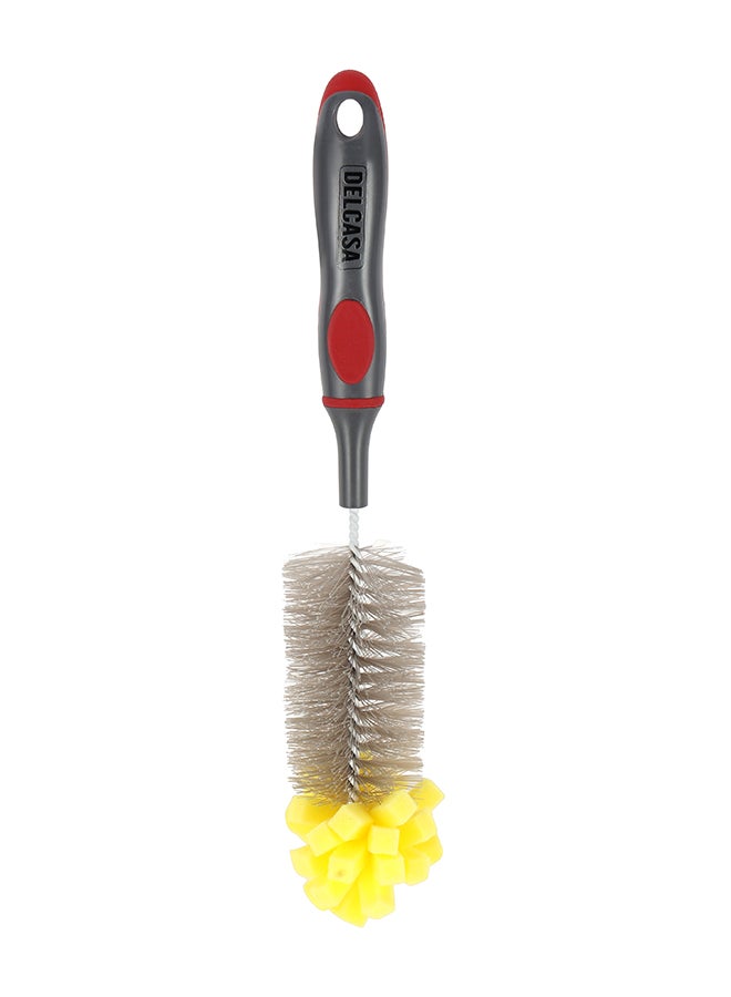 DELCASA Plastic Cleaning Brush White/Grey/Yellow  - Image 5