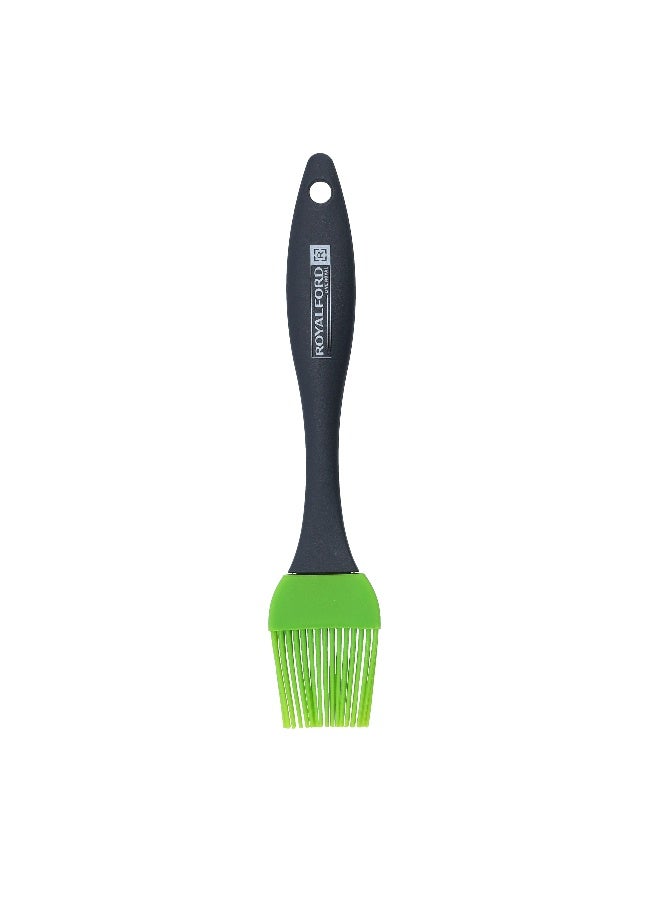 Royalford - Silicone Brush Polymer Handle Dishwasher Safe 20.5X4.2Cm Multicolor - Image 1