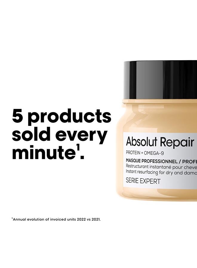 L'Oréal Professionnel Absolut Repair Mask for Dry and Damaged Hair 250.0ml - Image 4
