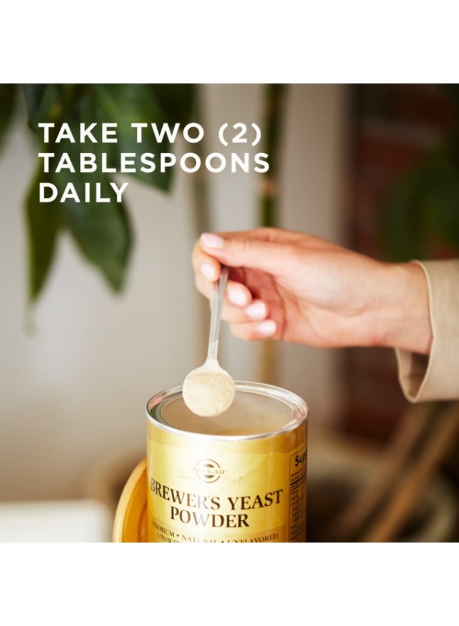 Solgar Brewer's Yeast Powder, 14 oz (400 g) - Image 3