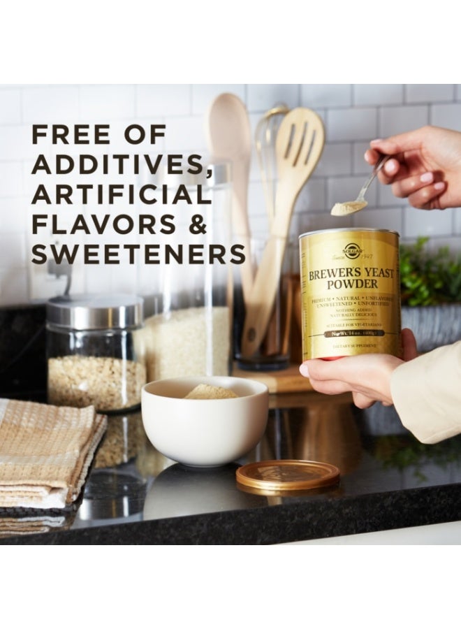 Solgar Brewer's Yeast Powder, 14 oz (400 g) - Image 2