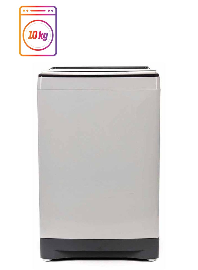 كاندي غسالة ملابس توب لود بسعة 10 كجم RTL 8101SZ-19 فضي  - Image 1