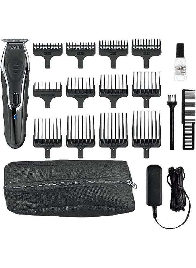 وال ماكينة الحلاقة أكوا بليد مع 4 رؤوس أسود - Image 2