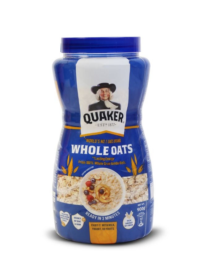Quaker Whole Oats Pet Jar 900grams  - Image 1