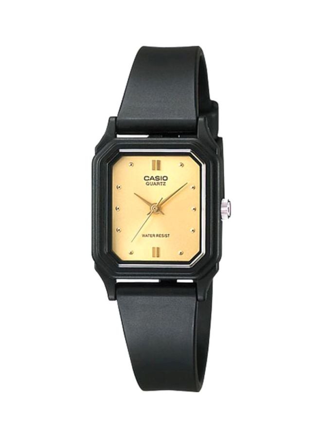 كاسيو ساعة يد بعقارب ومقاومة للماء طراز LQ-142E-9ADF - مقاس 32 مم - لون أسود للنساء - Image 1