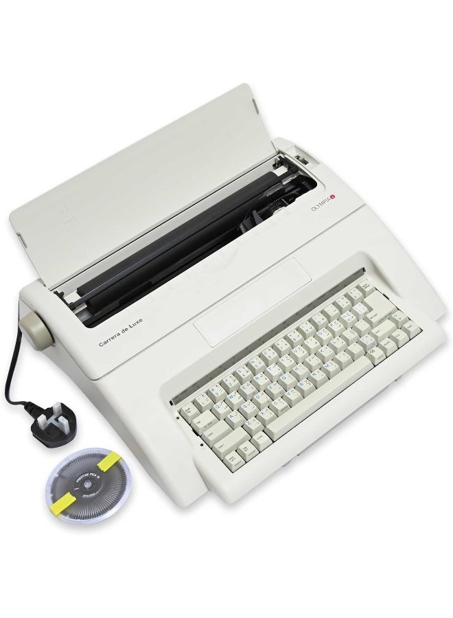 Olympia Electrical Typewriter (Arabic/English) 45 Keys, Model 100C Beige - Image 1