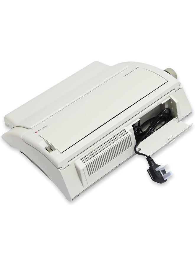 Olympia Electrical Typewriter (Arabic/English) 45 Keys, Model 100C Beige - Image 5